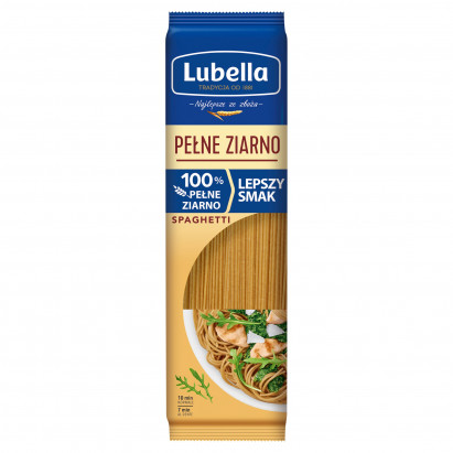 Lubella Pełne Ziarno Makaron spaghetti 400 g