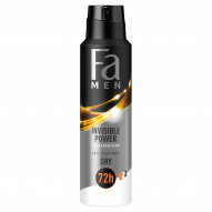 Fa Men Invisible Power 48h Dezodorant w sprayu o odświeżającym zapachu zielonych nut 150 ml