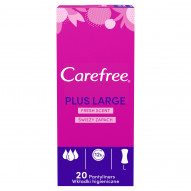 Carefree Plus Large Wkładki higieniczne świeży zapach 20 sztuk