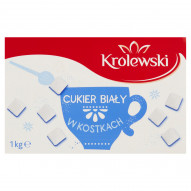 Cukier Królewski Cukier biały w kostkach 1 kg