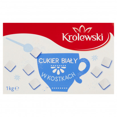 Cukier Królewski Cukier biały w kostkach 1 kg