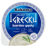 Bakoma Jogurt typ grecki bardzo gęsty 170 g