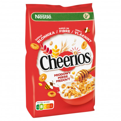 Nestlé Cheerios Zbożowe kółeczka z miodem 250 g