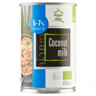 House of Asia Produkt roślinny Bio z kokosa 5-7 % 400 ml