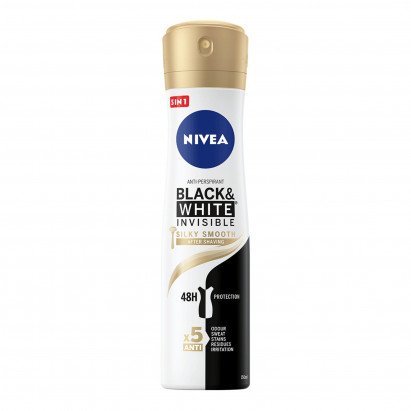 Nivea Black & White Invisible Silky Smooth Antyperspirant w spray'u 150 ml