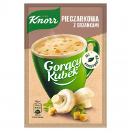 Knorr Gorący Kubek Pieczarkowa z grzankami 15 g